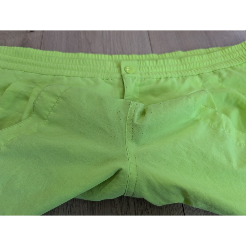 Nike Challenge Court Andre Agassi Shorts Vintage 90's Sz X-Large Rare Neon Volt - Picture 8 of 16
